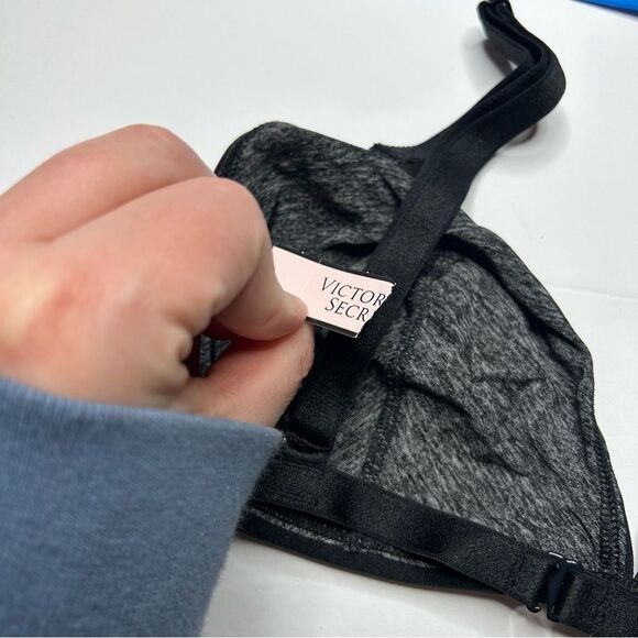 New Victoria's Secret Blue and Black Triangle Bra Bundle Medium - Picture 3 of 5